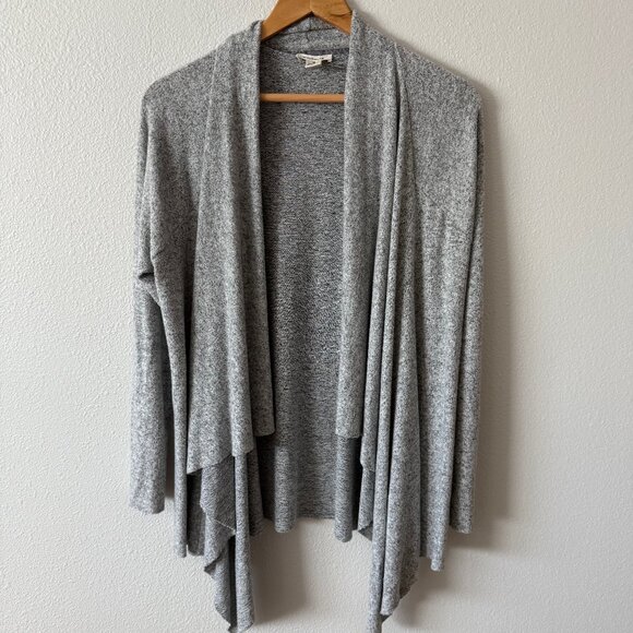 Westbound Gray Open Front Cardigan Sweater Size M - Picture 1 of 5